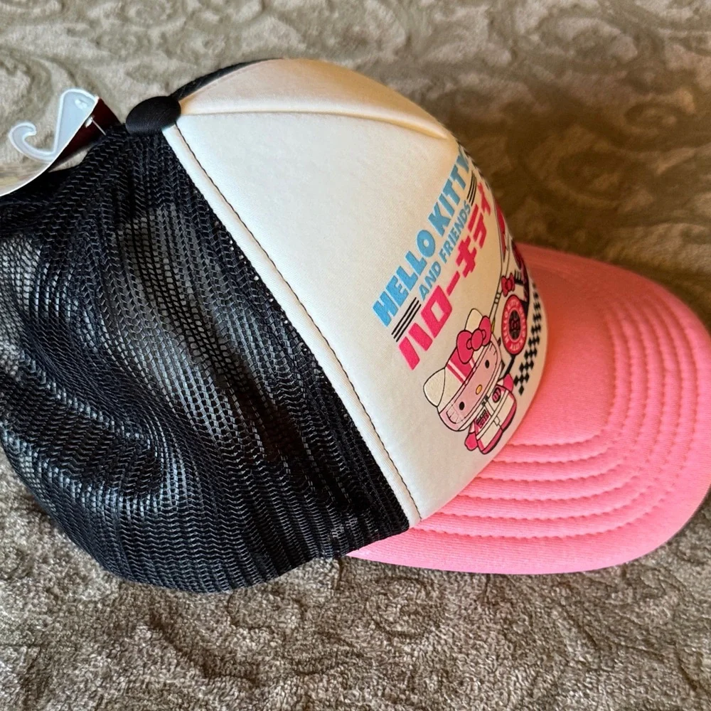 Hello Kitty and Friends Cap - Pink, Black, and White - Picture 4 of 4